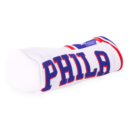 Upcycled NBA Jersey Head Cover - 76ers