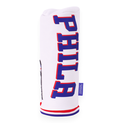 Upcycled NBA Jersey Head Cover - 76ers