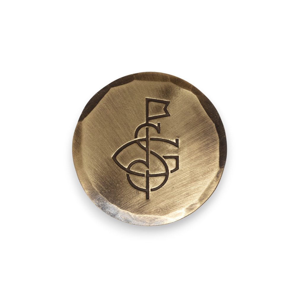 Hand Forged® SG Flag Ball Mark - Bronze