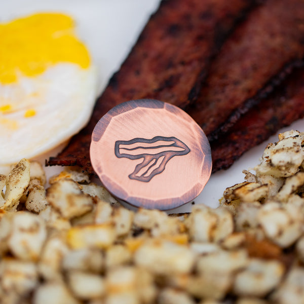 Hand Forged® Bacon Ball Mark - Copper