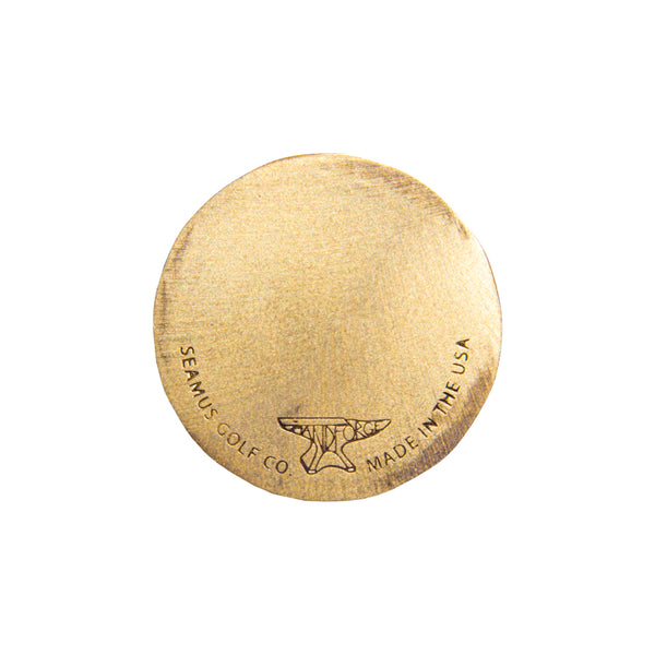 Hand Forged® $ Ball Mark - Bronze