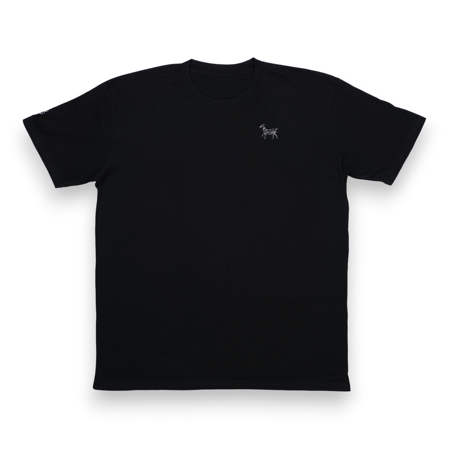 Seamus Goat T-Shirt - Black