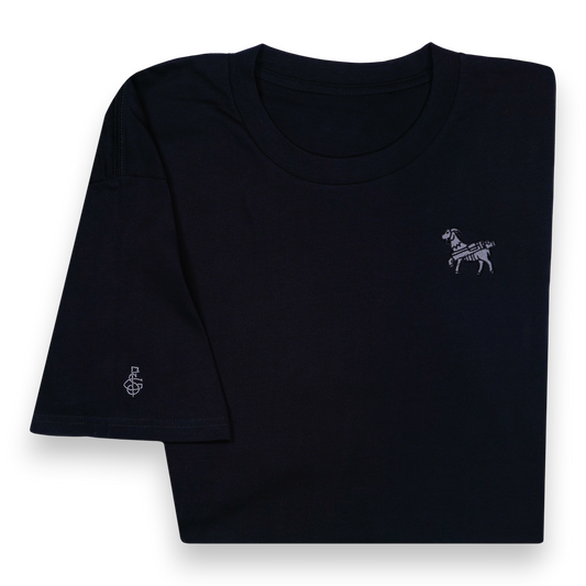 Seamus Goat T-Shirt - Black