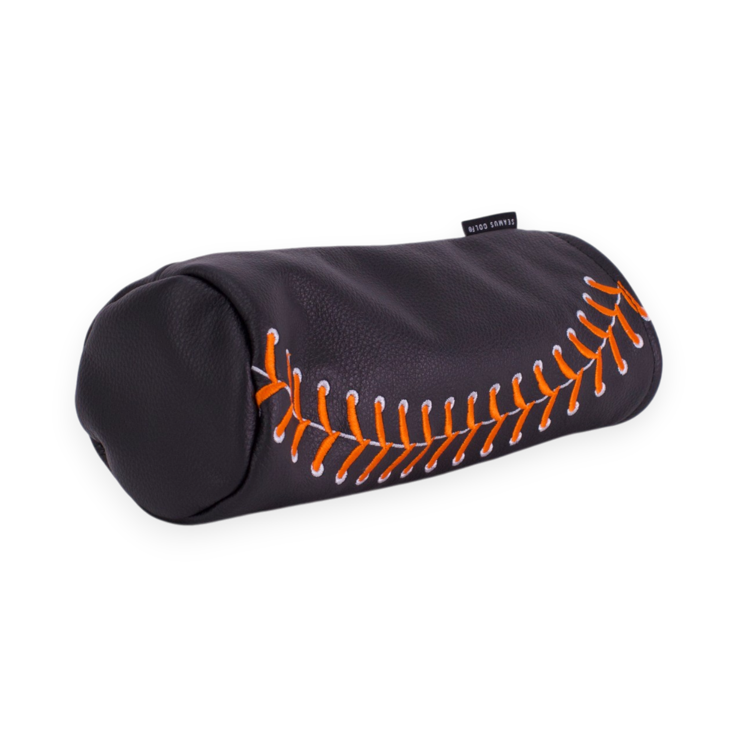 Two-Seam Head Cover - Black/Orange