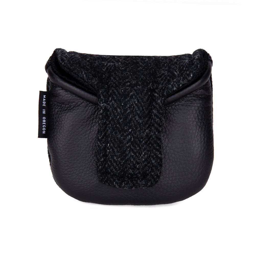 Charcoal Tweed Mallet Putter Cover SEAMUS GOLF