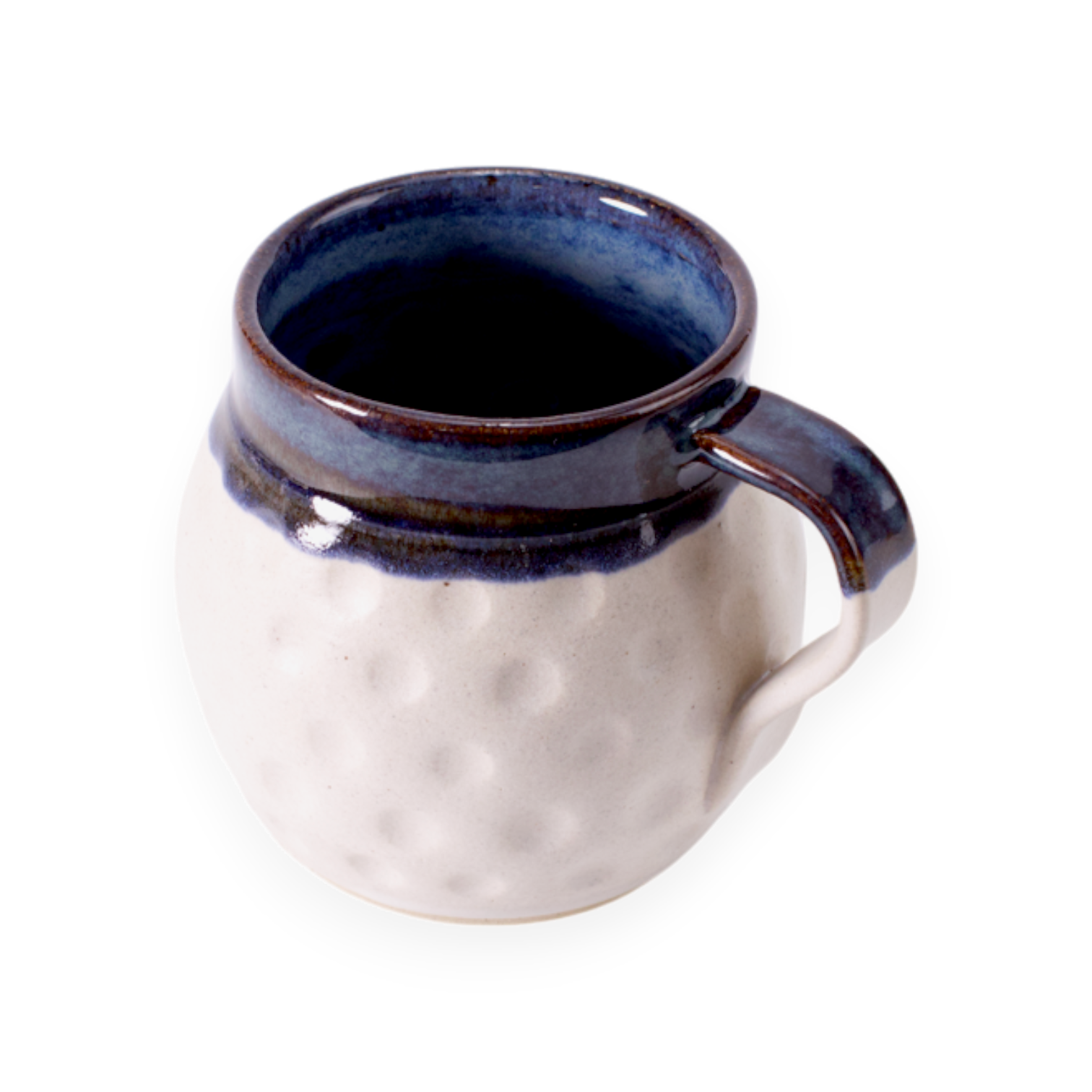 Ceramic Golf Ball Mug - Blue