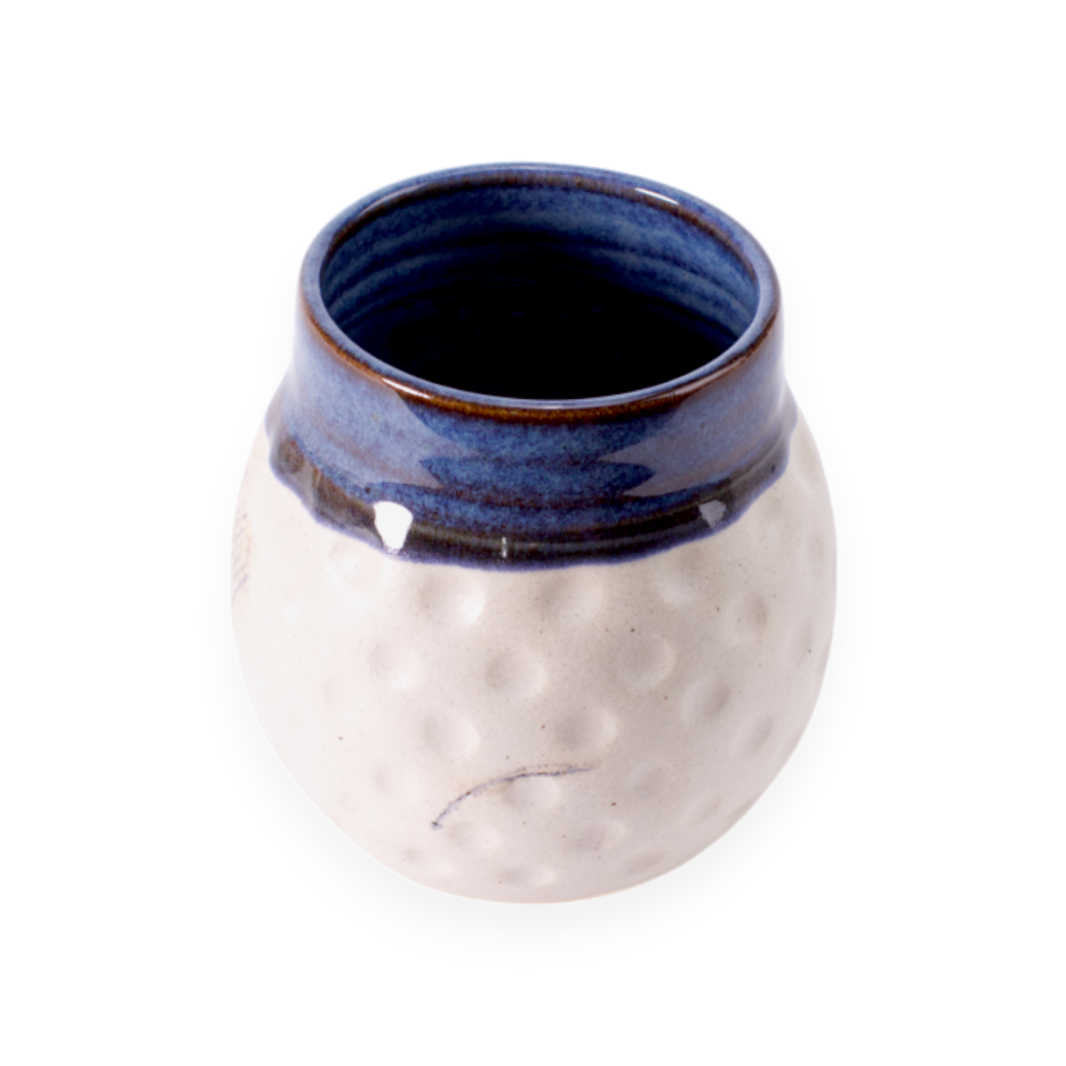 Ceramic Golf Ball Mug - Blue