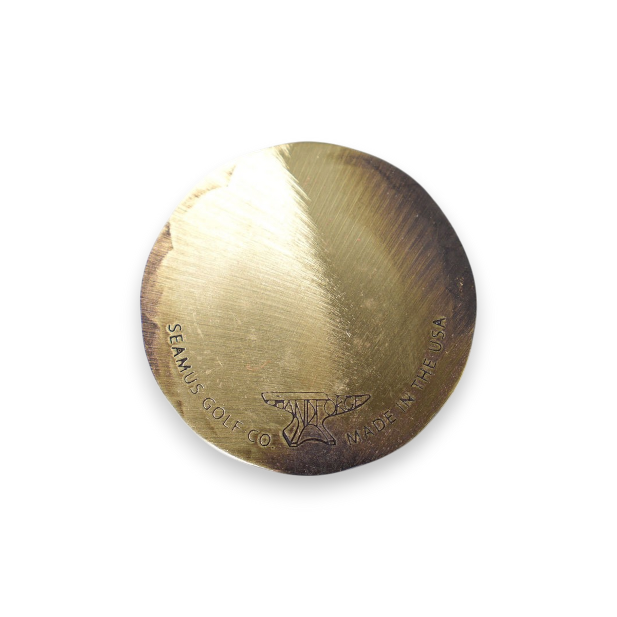 Hand Forged® Go To Your Happy Place Ball Marker - Bronze