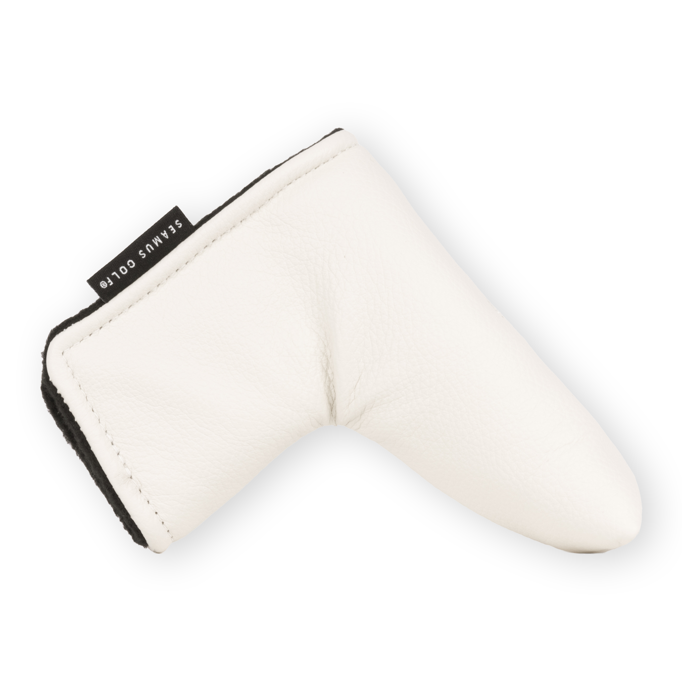 Cream Tribeca Leather Blade Putter Cover
