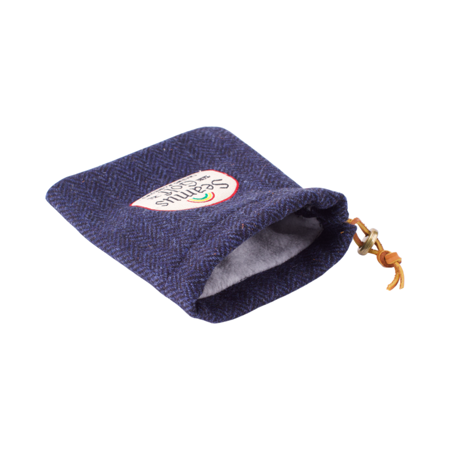 Chasing Rainbows Drawstring Pouch - Tweed