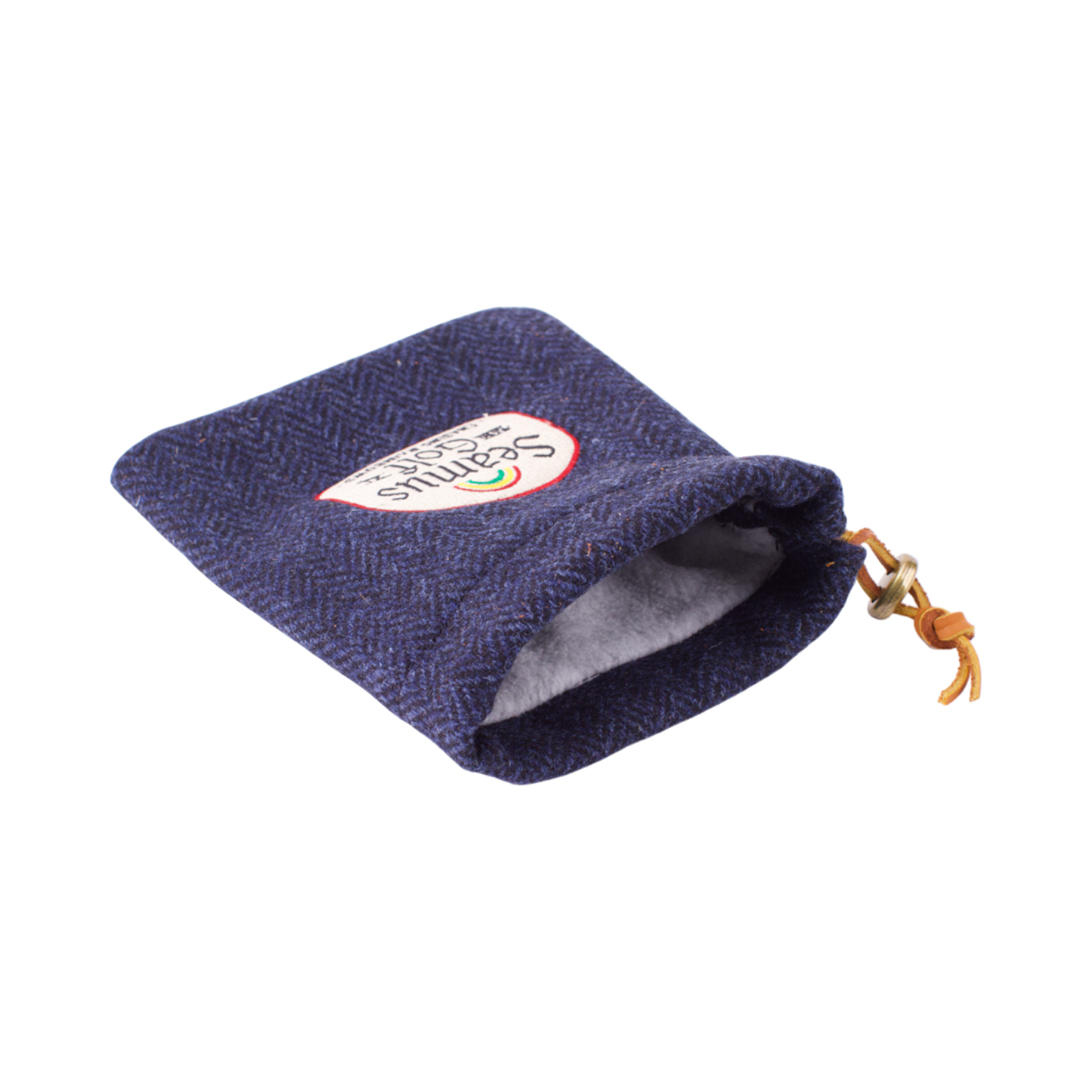 Chasing Rainbows Drawstring Pouch - Tweed