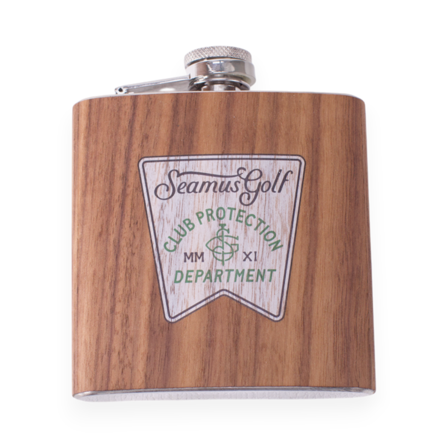 Club Protection | 6oz Stainless Steel Hip Flask
