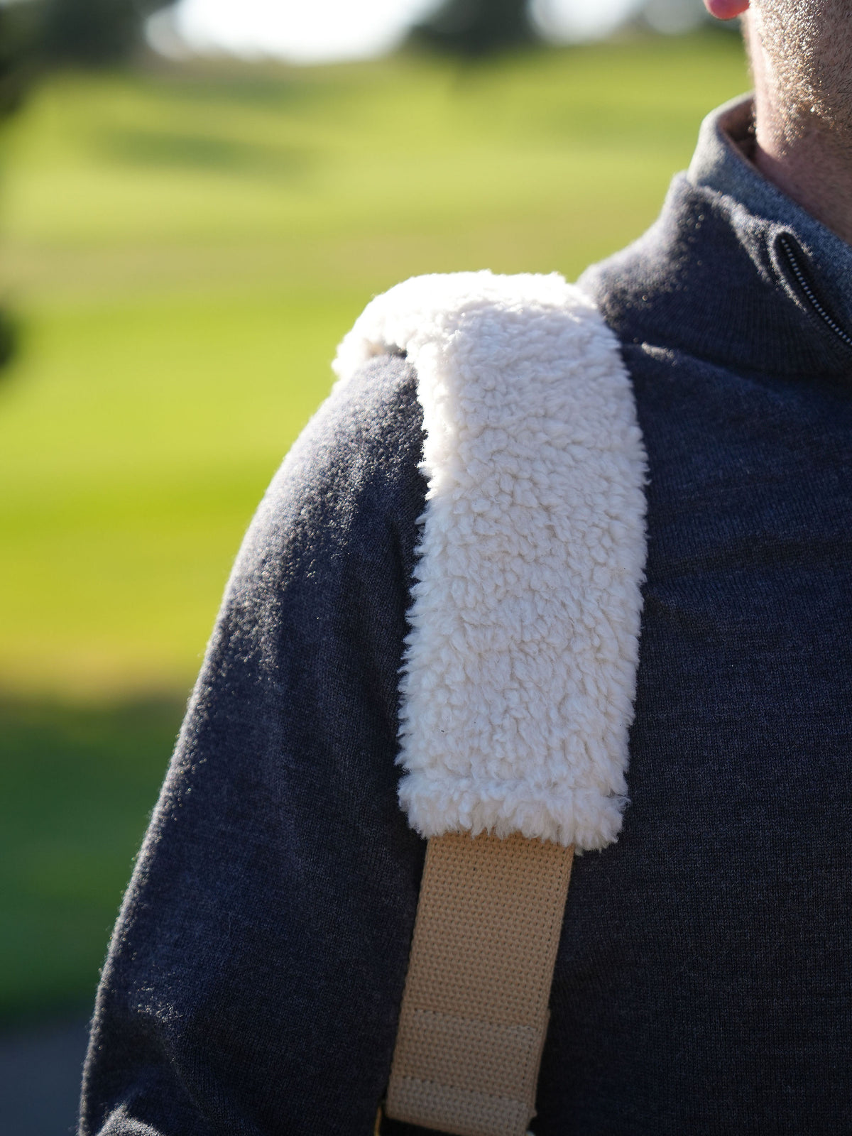 Shearling Sunday Bag