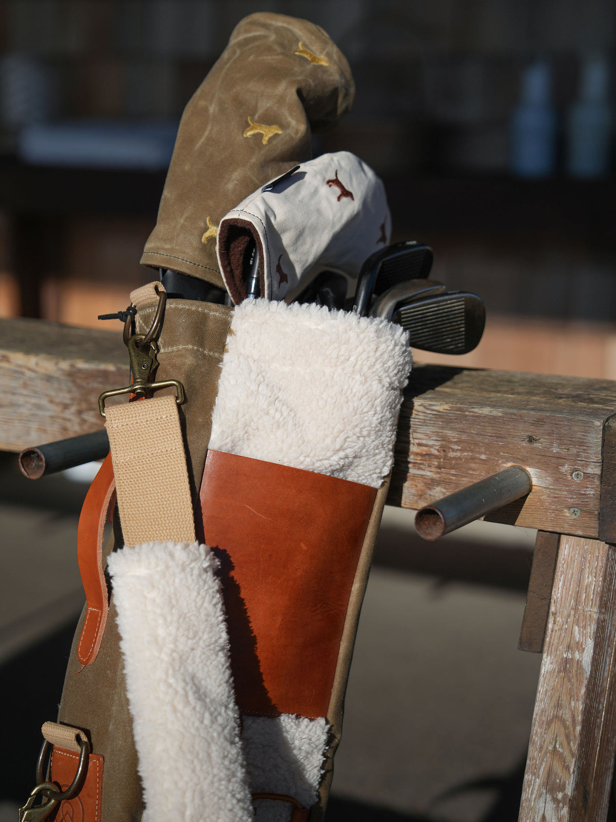 Shearling Sunday Bag