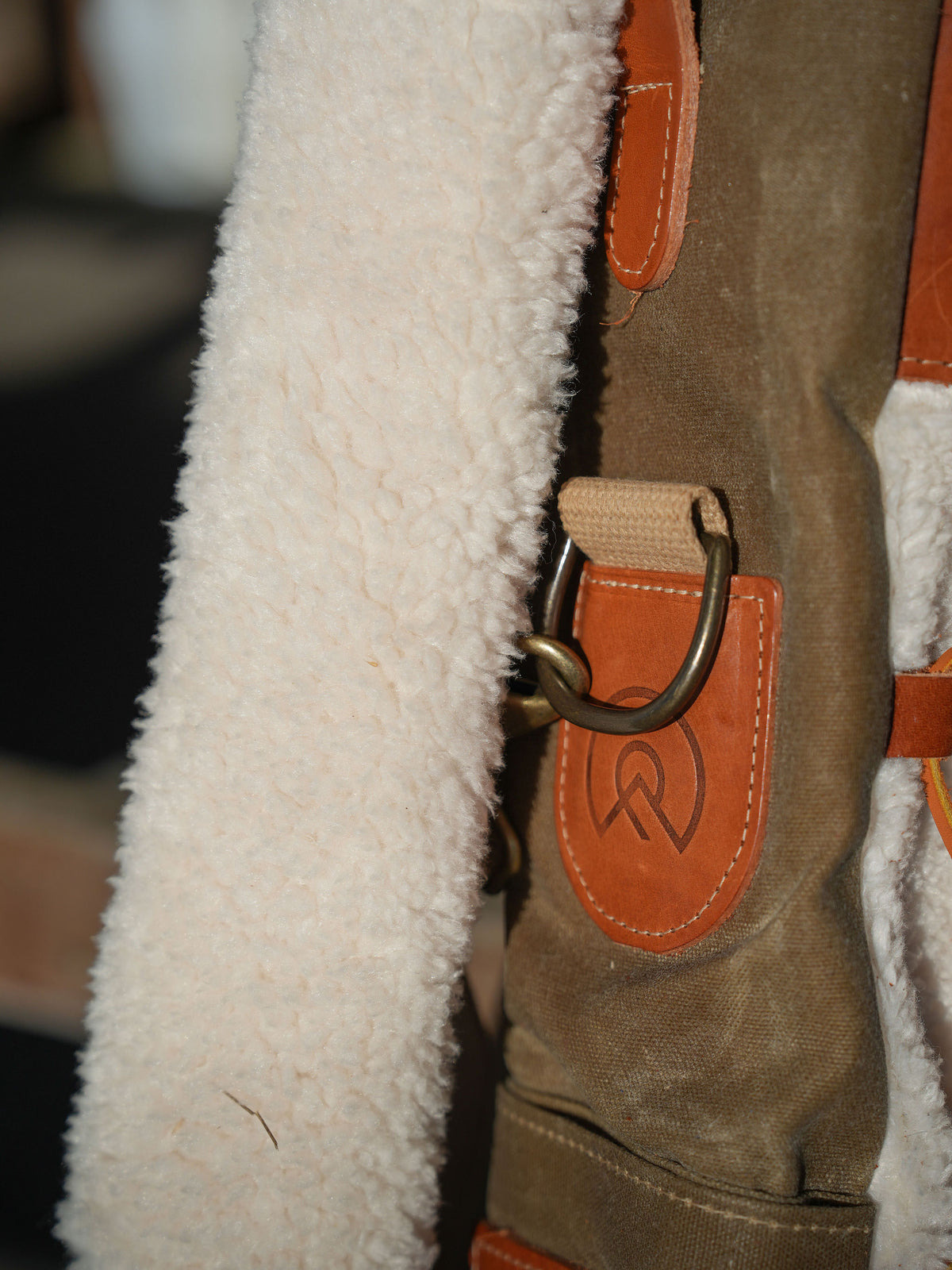 Shearling Sunday Bag