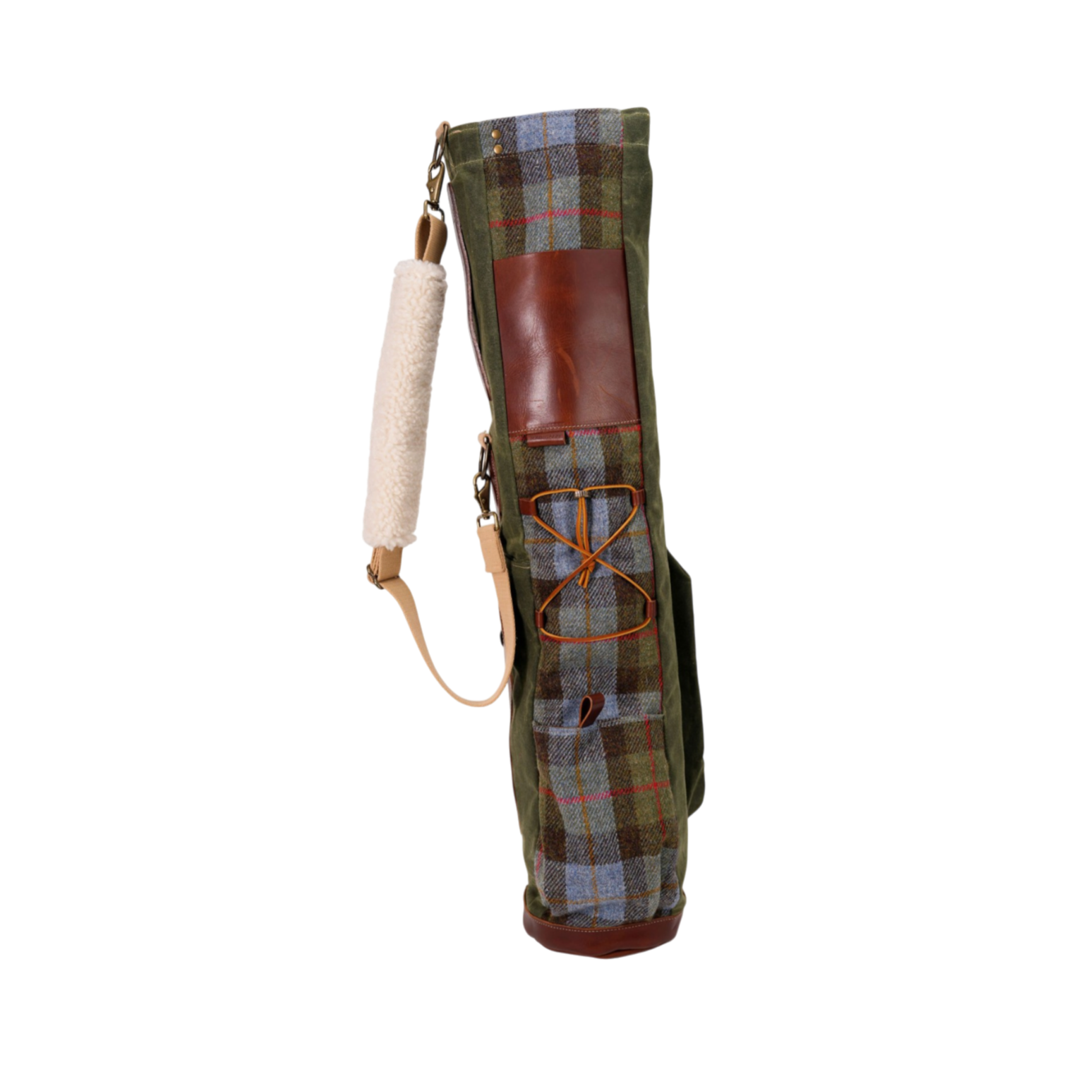 Macleod Check Harris Tweed Sunday Bag – SEAMUS GOLF
