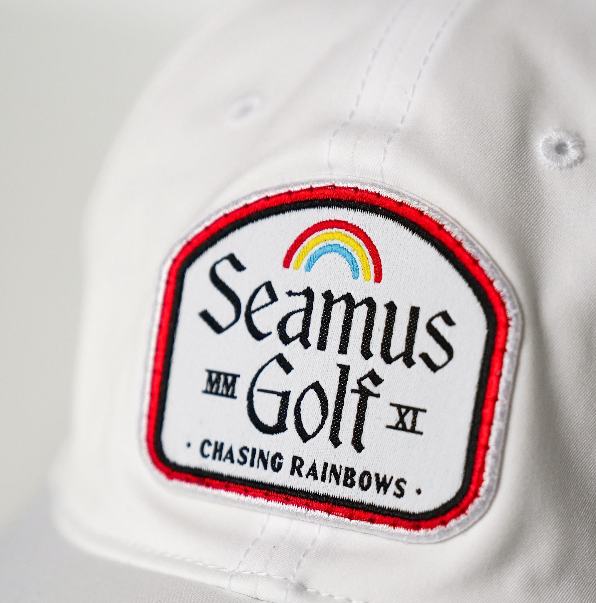 Chasing Rainbows Hat - White