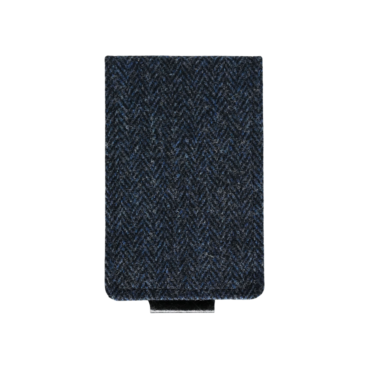 Navy Harris Tweed Yardage Book Cover