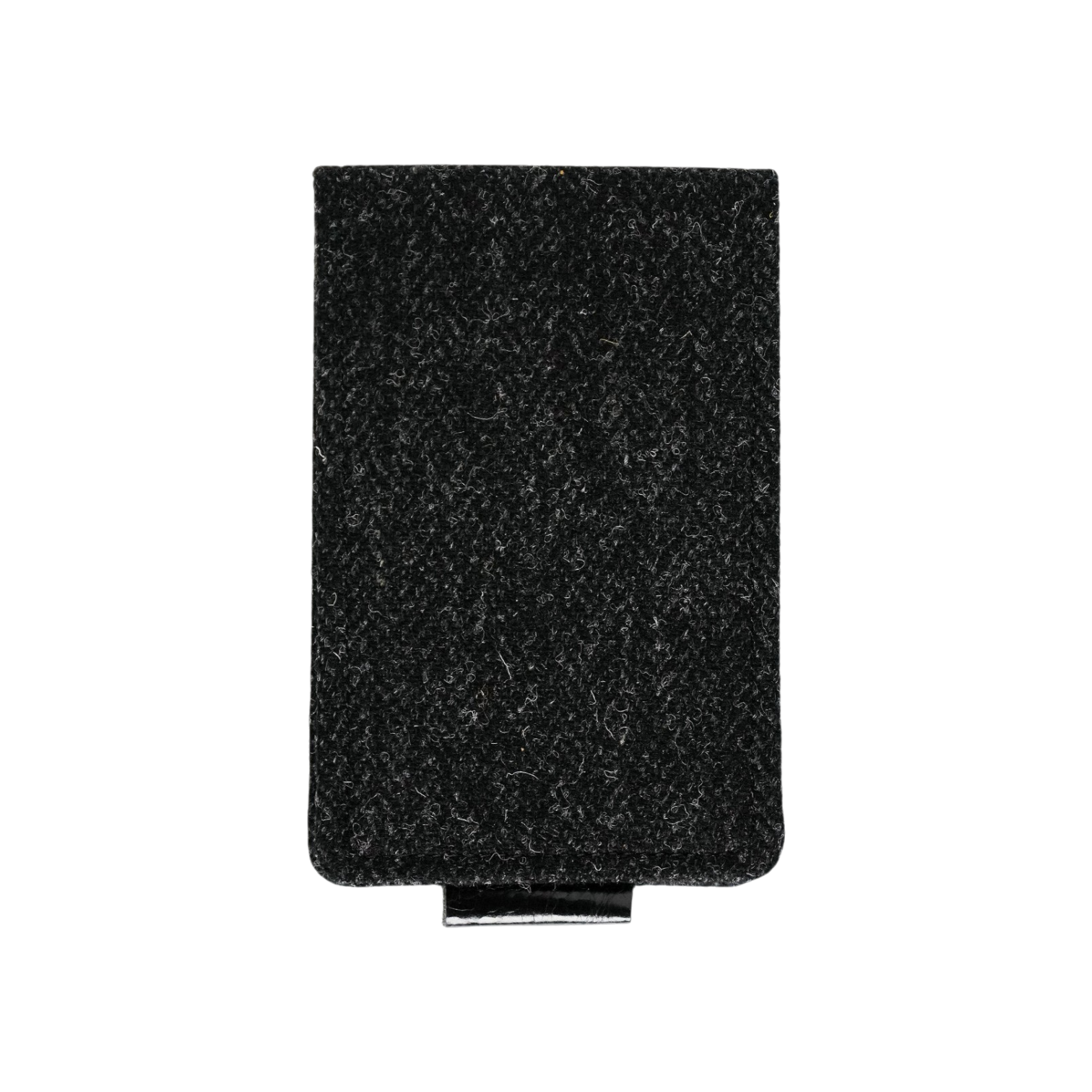 Black Harris Tweed Yardage Book Cover
