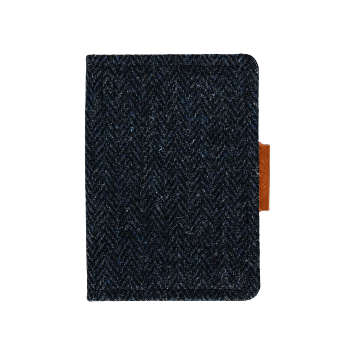Navy Harris Tweed Scorecard Holder