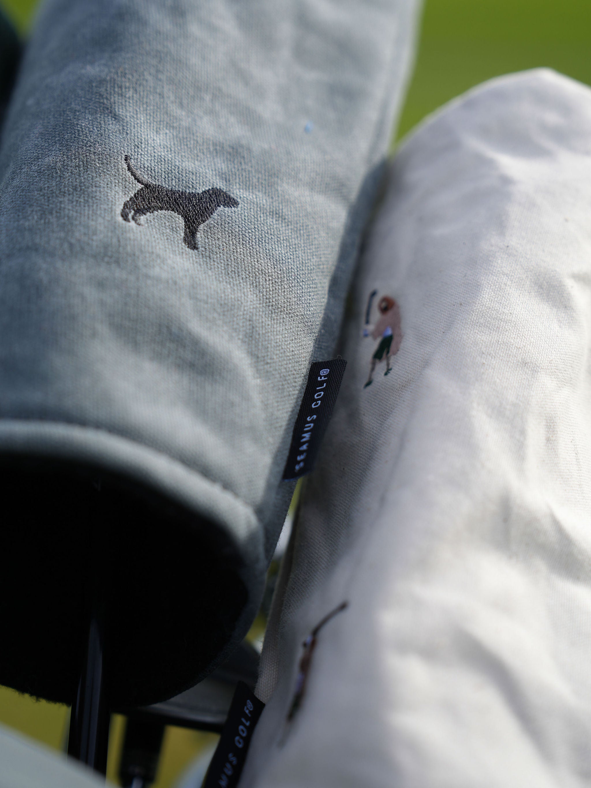 Seamus Lab Head Covers - Countryman Skyfall Waxed Canvas