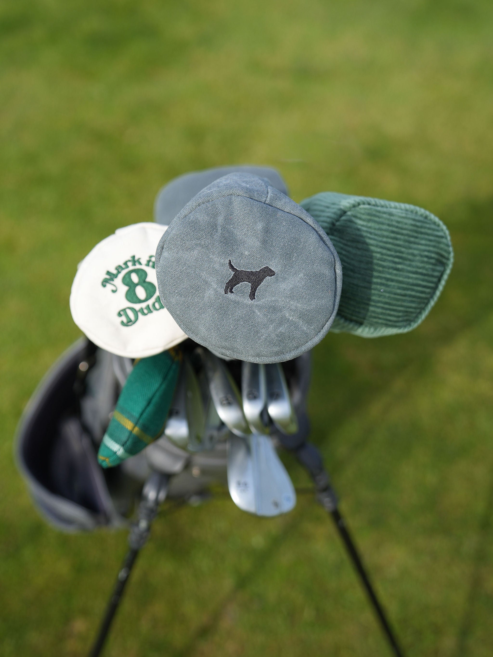 Seamus Lab Head Covers - Countryman Skyfall Waxed Canvas