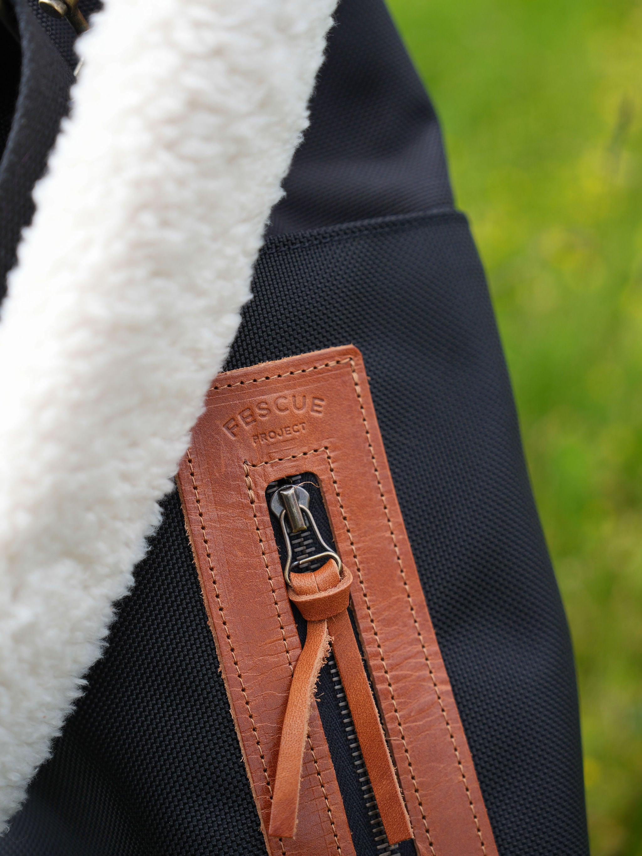 Black Ballistic Sunday Bag