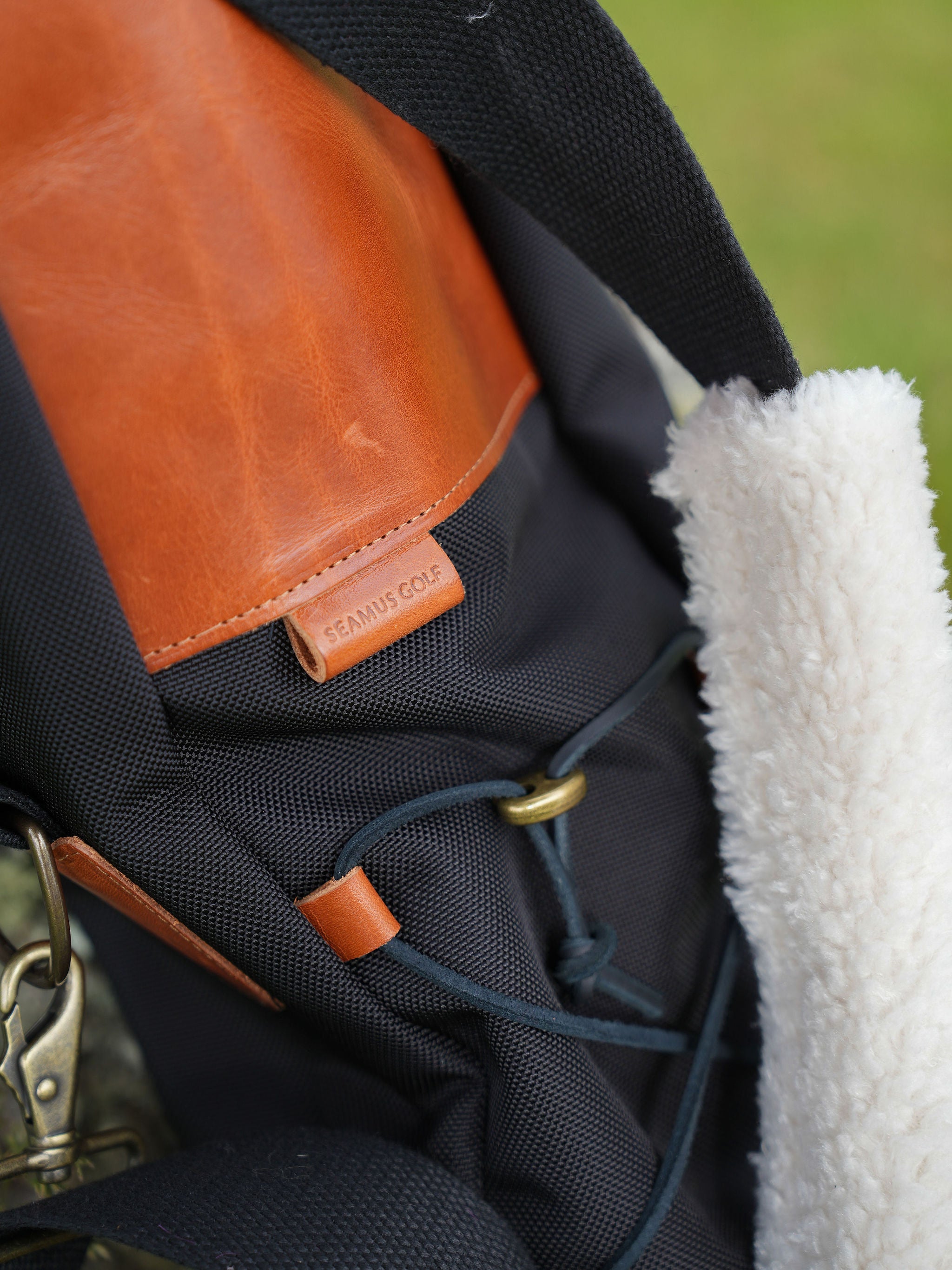 Black Ballistic Sunday Bag