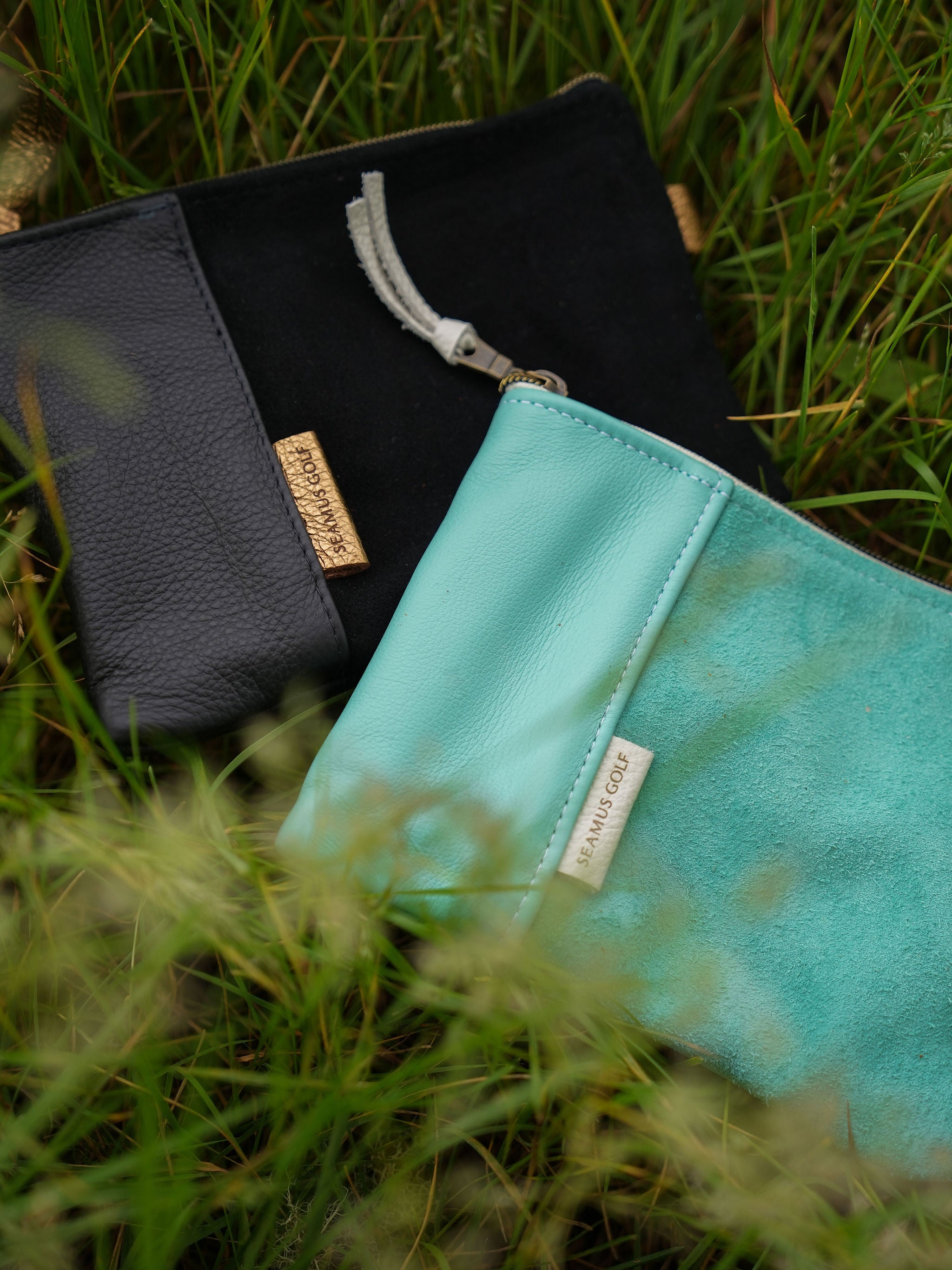 Tiffany Blue Zippered Pouch