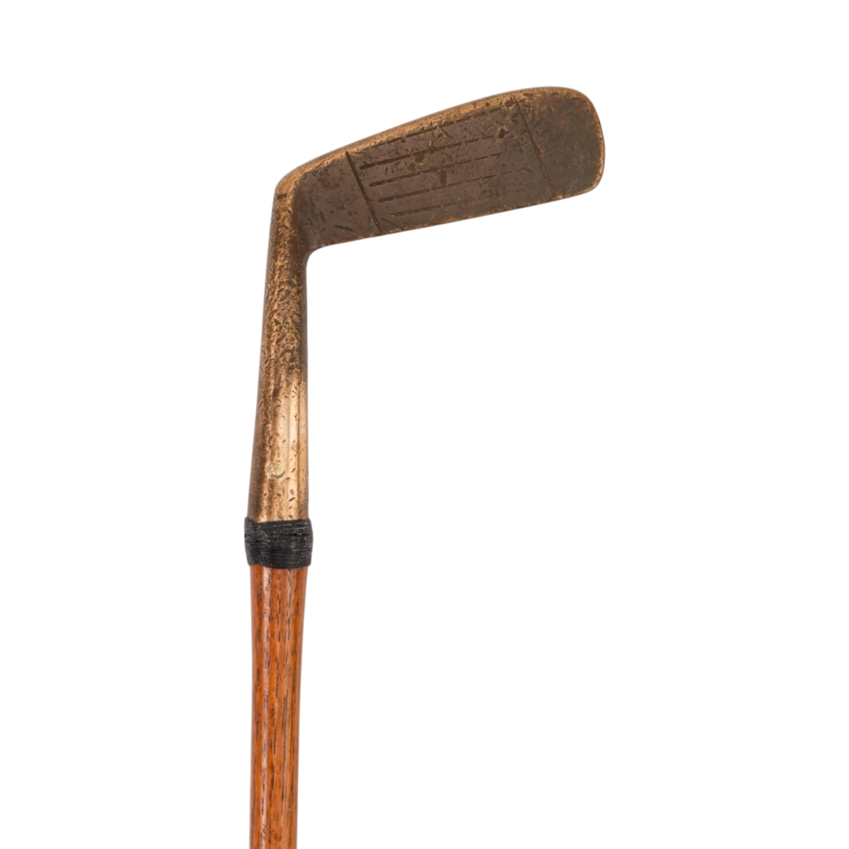 #21 Glasgow Golf Company Brass Putter Scotland 1920's - Hickory Putter