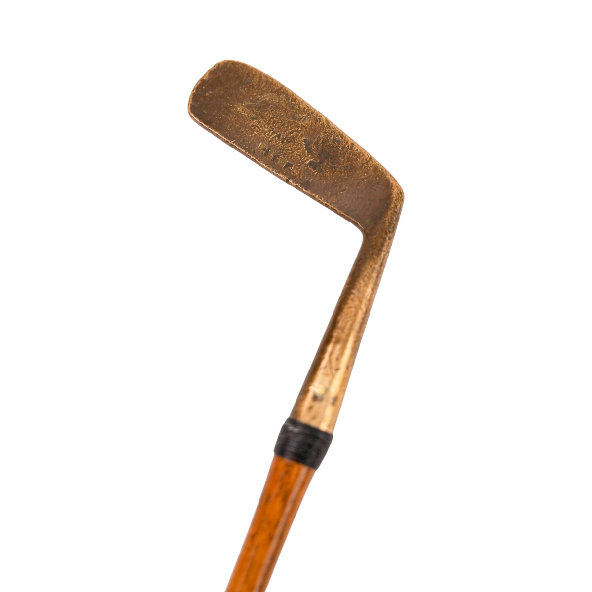 #21 Glasgow Golf Company Brass Putter Scotland 1920's - Hickory Putter