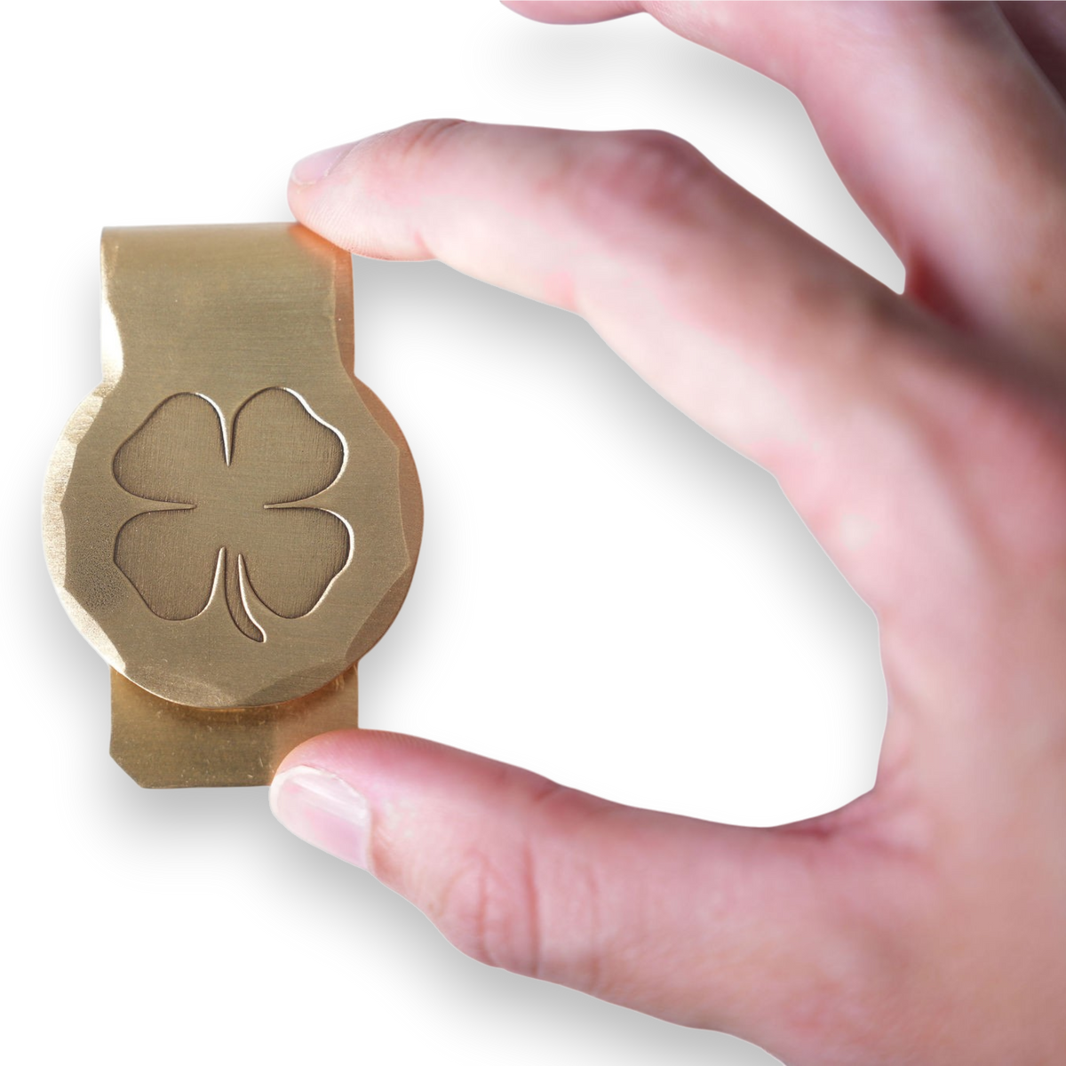 Hand Forged® Limerick Players Badge Bronze Money Clip