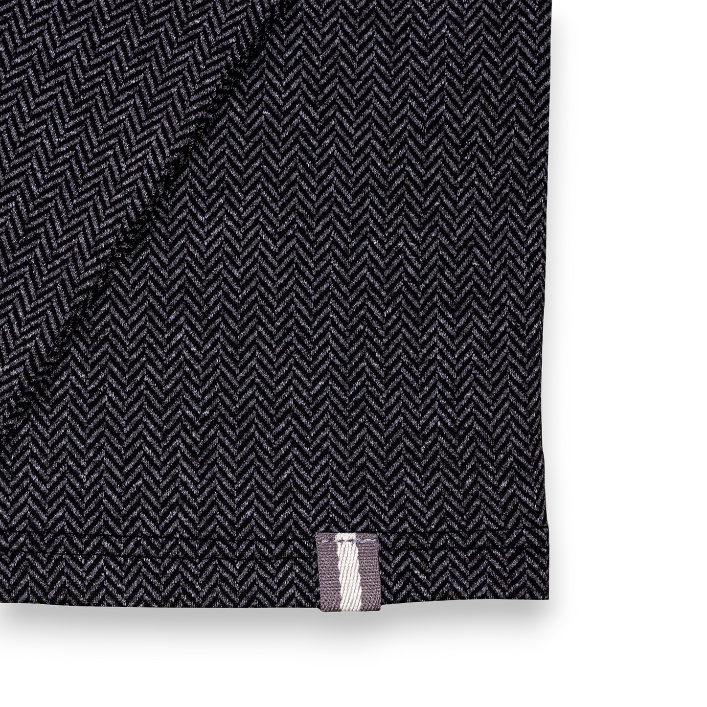 Seamus x Field Day Herringbone Jaquard Hoodie - Black