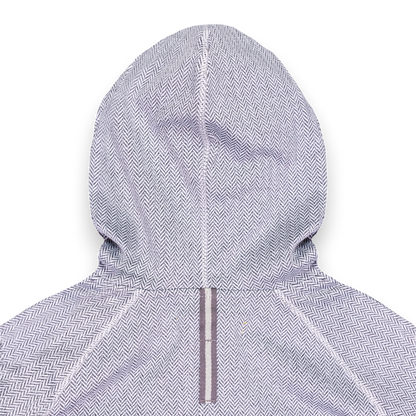 Seamus x Field Day Herringbone Jaquard Hoodie - Light Grey