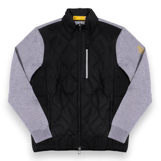 Seamus x Field Day Frankie Cross Full Zip - Black/Grey
