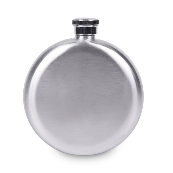 Wholesale 5oz Round Solid Stainless Steel Flask - Buy Wholesale Flasks