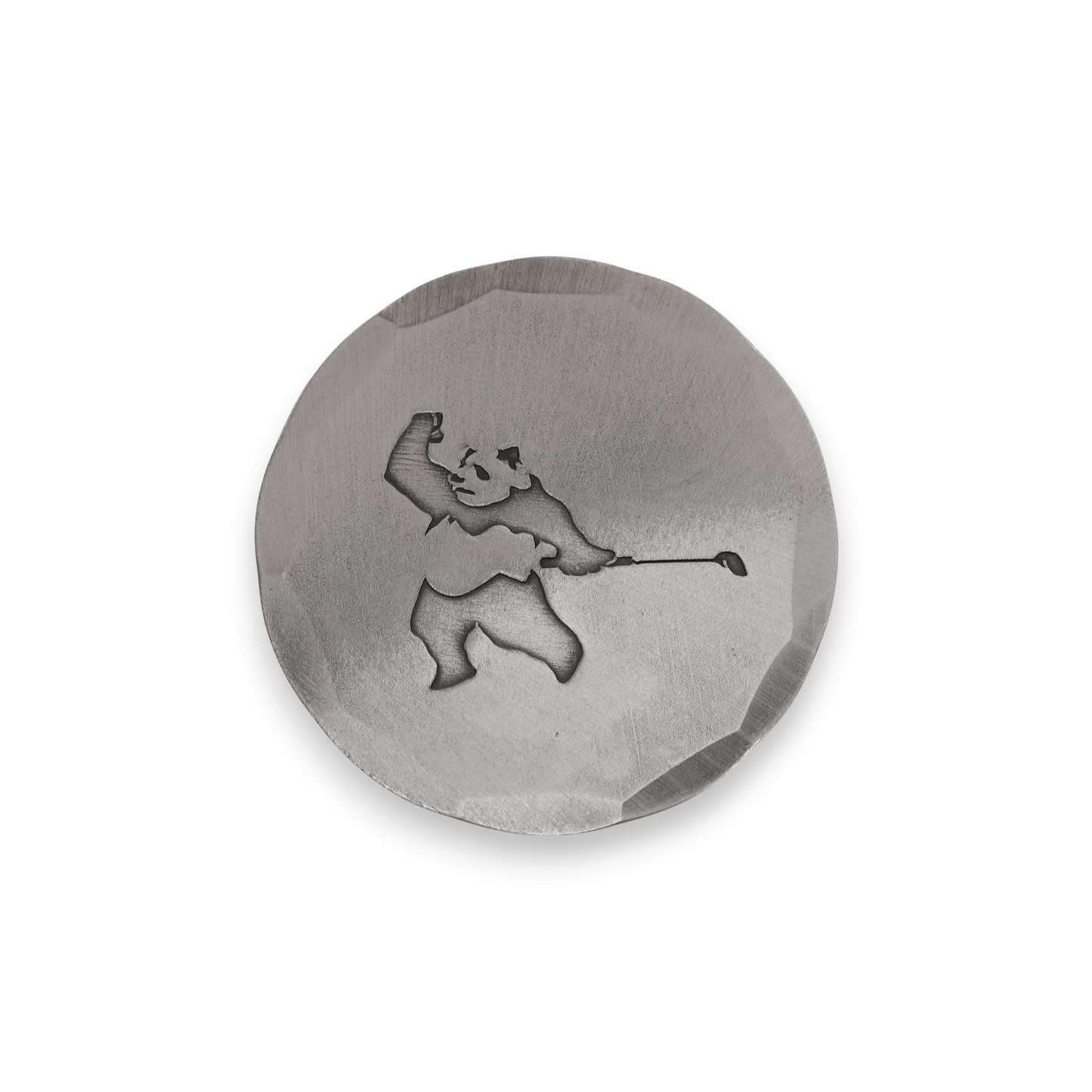 HAND FORGED® X PRESS GOLF® PANDA TIGER ARTISTS EDITION BALL MARK - STEEL