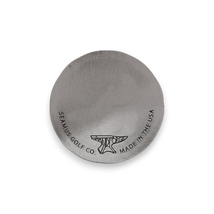 HAND FORGED® X PRESS GOLF® PANDA TIGER ARTISTS EDITION BALL MARKER - STEEL