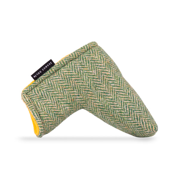 Harris Tweed Fescue Blade Putter Cover
