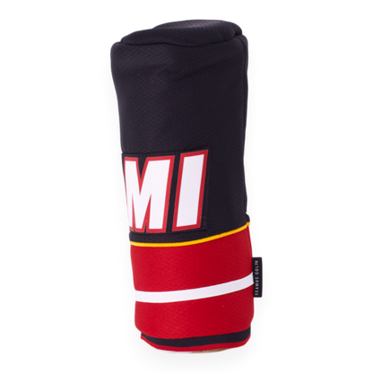 Upcycled NBA Jersey Head Cover - Heat