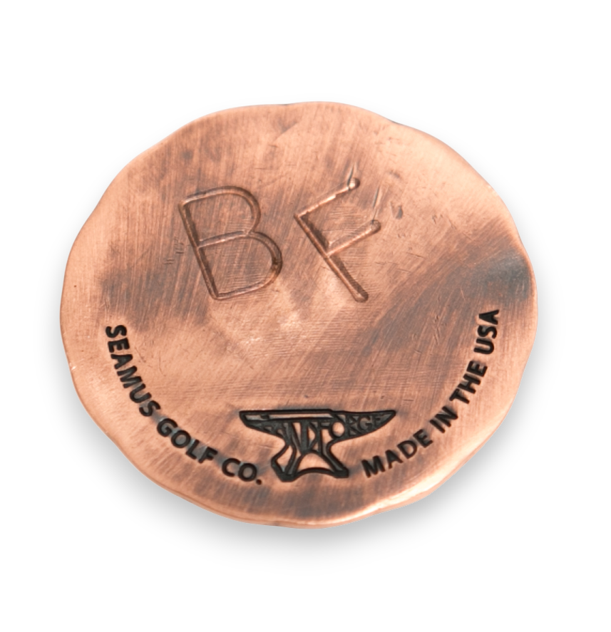 Hand Forged® Blank Ball Marker - Copper