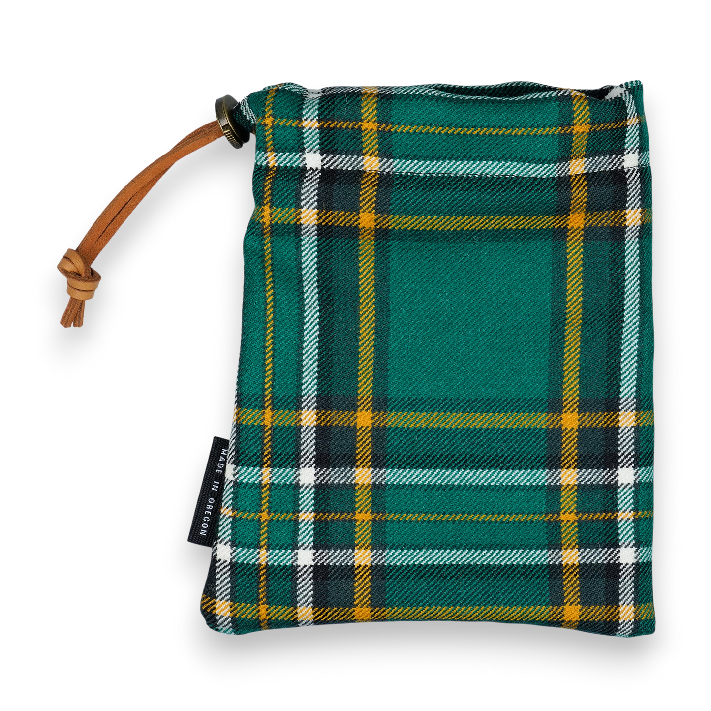 Irish National Tartan Drawstring Pouch