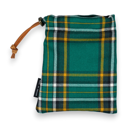 Irish National Tartan Drawstring Pouch