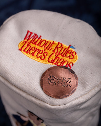 Hand Forged® Without Rules, There's Chaos Ball Marker - Copper