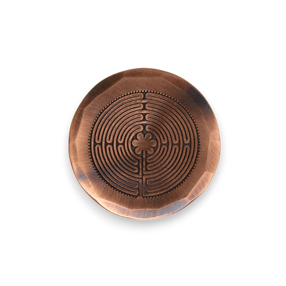Hand Forged® Labyrinth Ball Mark - Copper