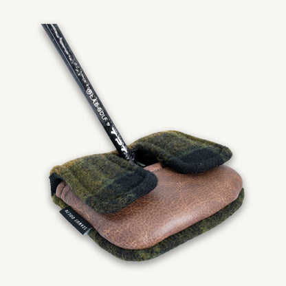 Mackinaw Wool Center Shafted Mallet Putter Cover