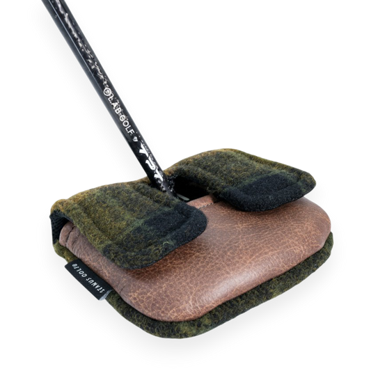 Mackinaw Wool Center Shafted Mallet Putter Cover