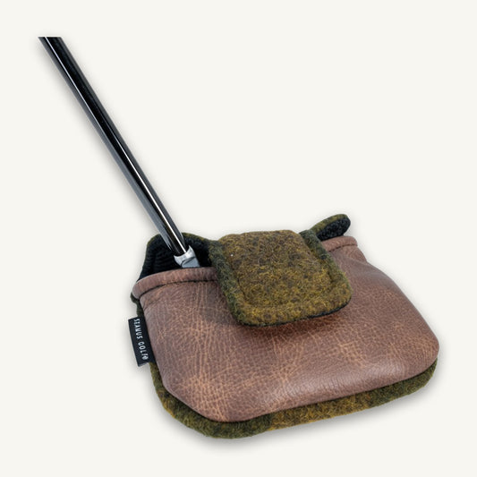 Mackinaw Wool Heel Shafted Mallet Putter Cover