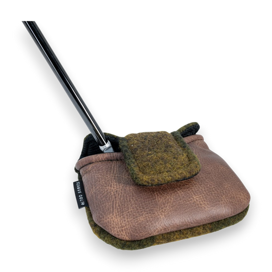 Mackinaw Wool Heel Shafted Mallet Putter Cover