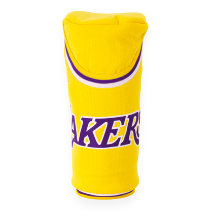 Upcycled NBA Jersey Head Cover - Lakers